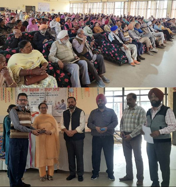 A district level event was held at Patiala under the campaign "Our Elders, Our Pride"